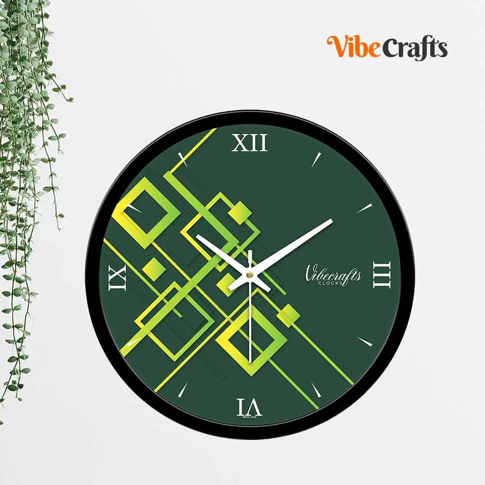 3D Modern Abstract Designer Wall Clock