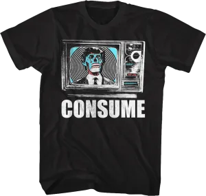 Alien Consume They Live T-Shirt