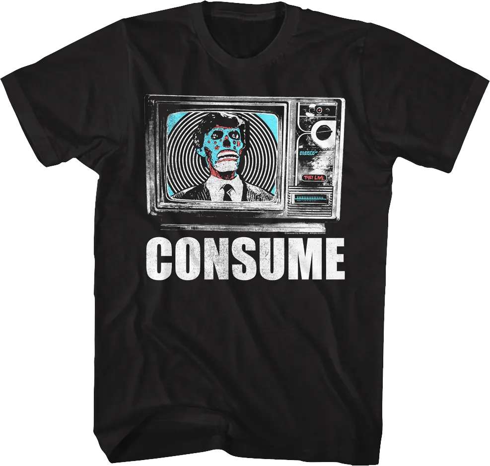 Alien Consume They Live T-Shirt