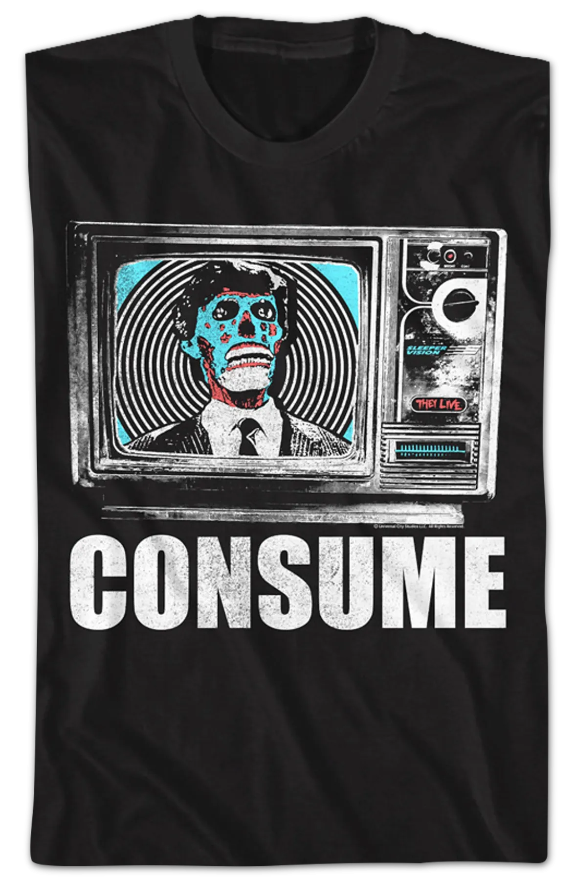 Alien Consume They Live T-Shirt