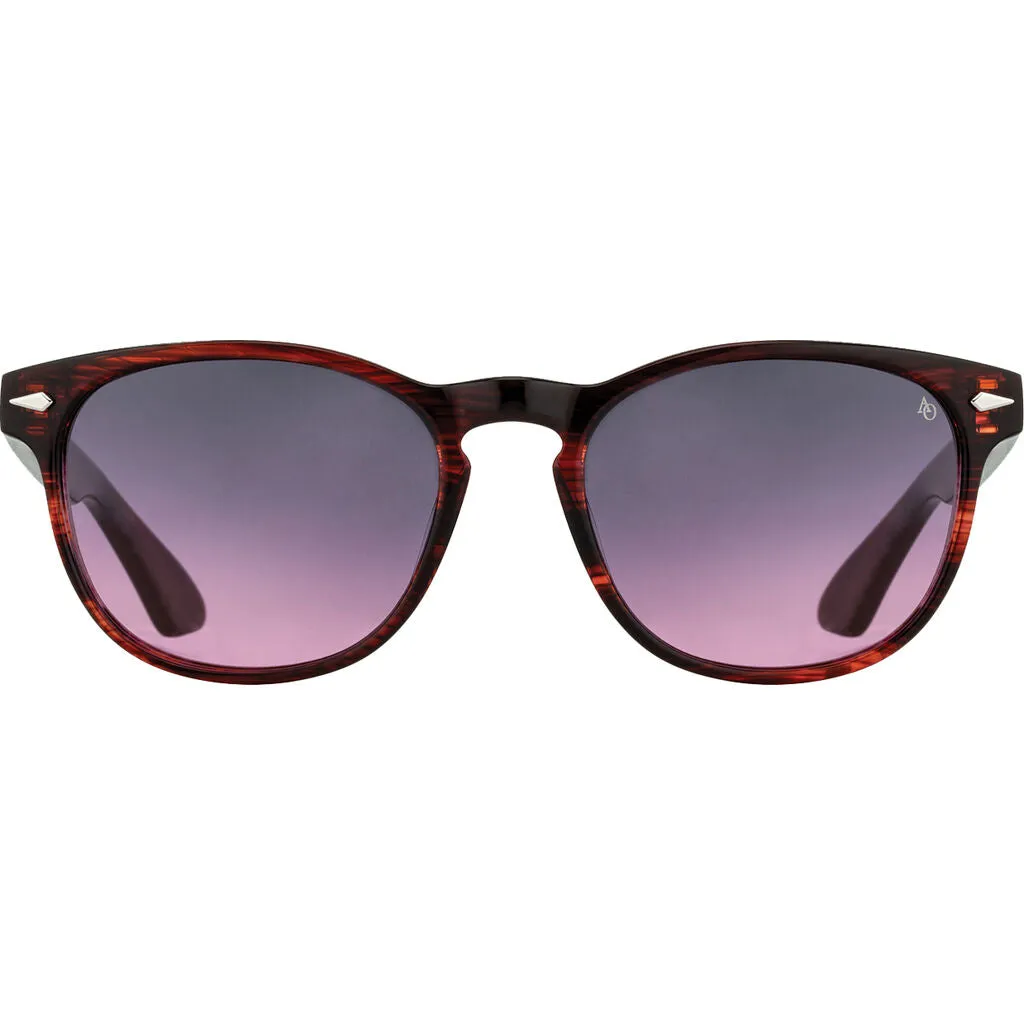 American Optical AO-1004 Sunglasses | Cardinal/Pink Gradient Nylon