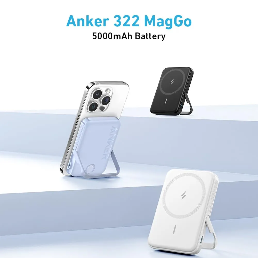 Anker 322 MagGo Battery PowerCore 5K Magnetic Wireless