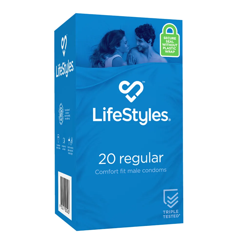 Ansell LifeStyles Regular Latex Condoms