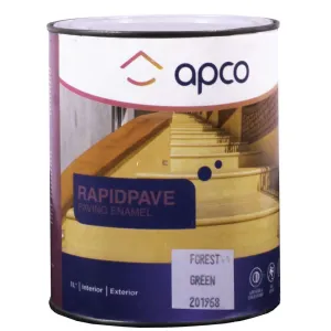 Apco RapidPave Matt Enamel Forest Green 1L