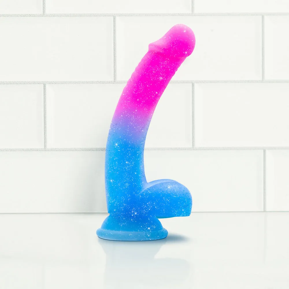 Avant By Blush® | Chasing Sunsets Mermaid: Artisan 8 Inch Dildo with Suction Cup Base - Made with Smooth Ultrasilk® Purio™ Silicone