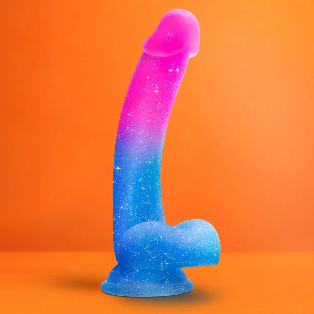 Avant By Blush® | Chasing Sunsets Mermaid: Artisan 8 Inch Dildo with Suction Cup Base - Made with Smooth Ultrasilk® Purio™ Silicone