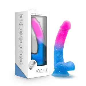 Avant By Blush® | Chasing Sunsets Mermaid: Artisan 8 Inch Dildo with Suction Cup Base - Made with Smooth Ultrasilk® Purio™ Silicone