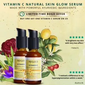 Ayurvedic Natural Glow Serum (Limited-Time BOGO Offer Ends Soon)