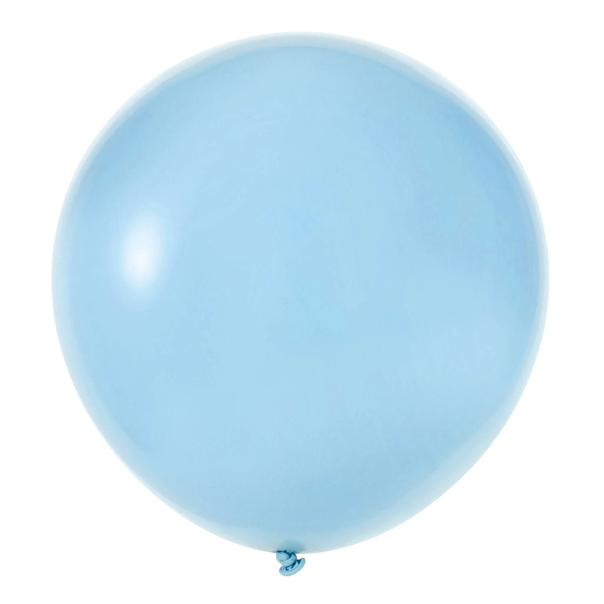 Baby Blue 36" Jumbo Matte Latex Balloons | 2 pcs