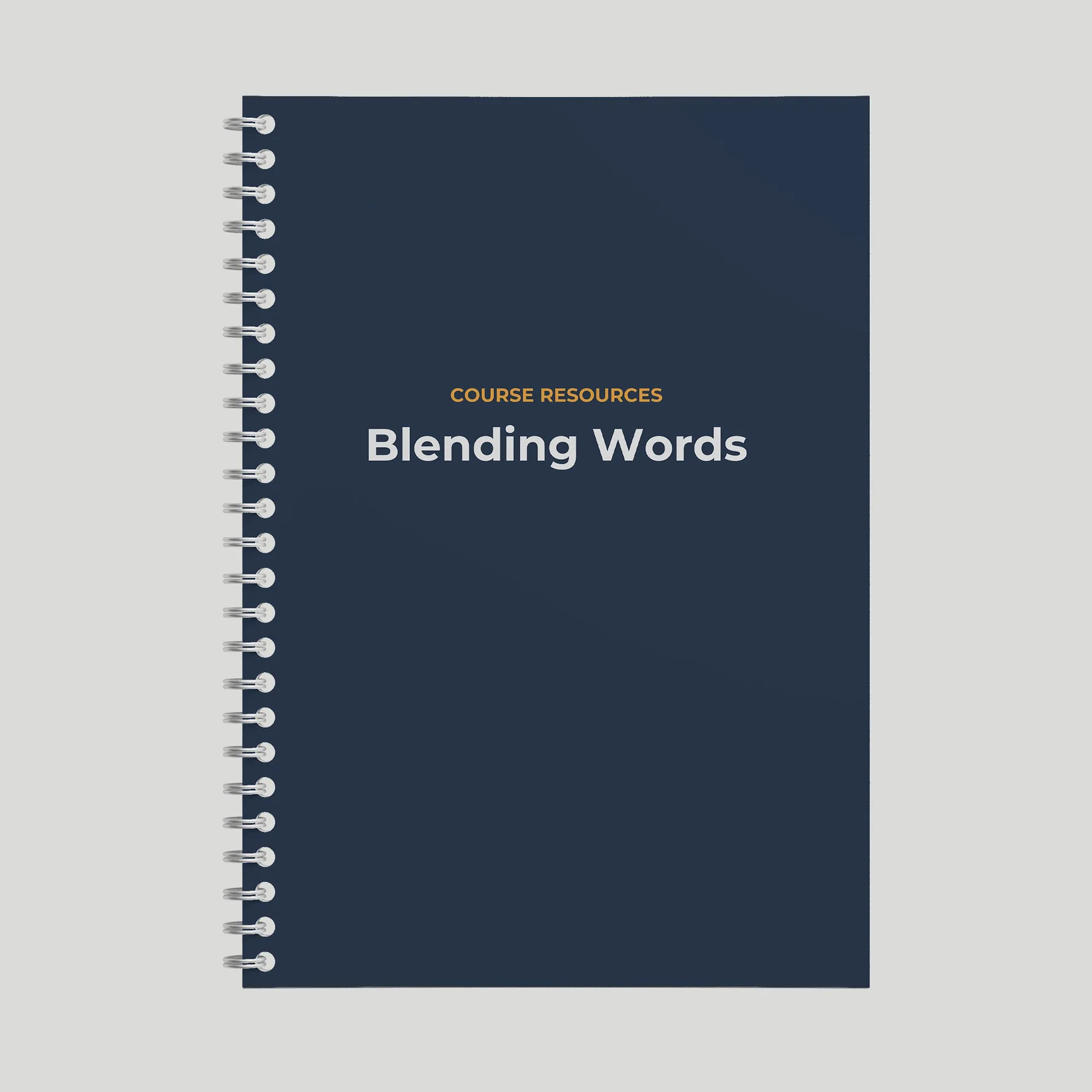 Blending Words Course Handouts