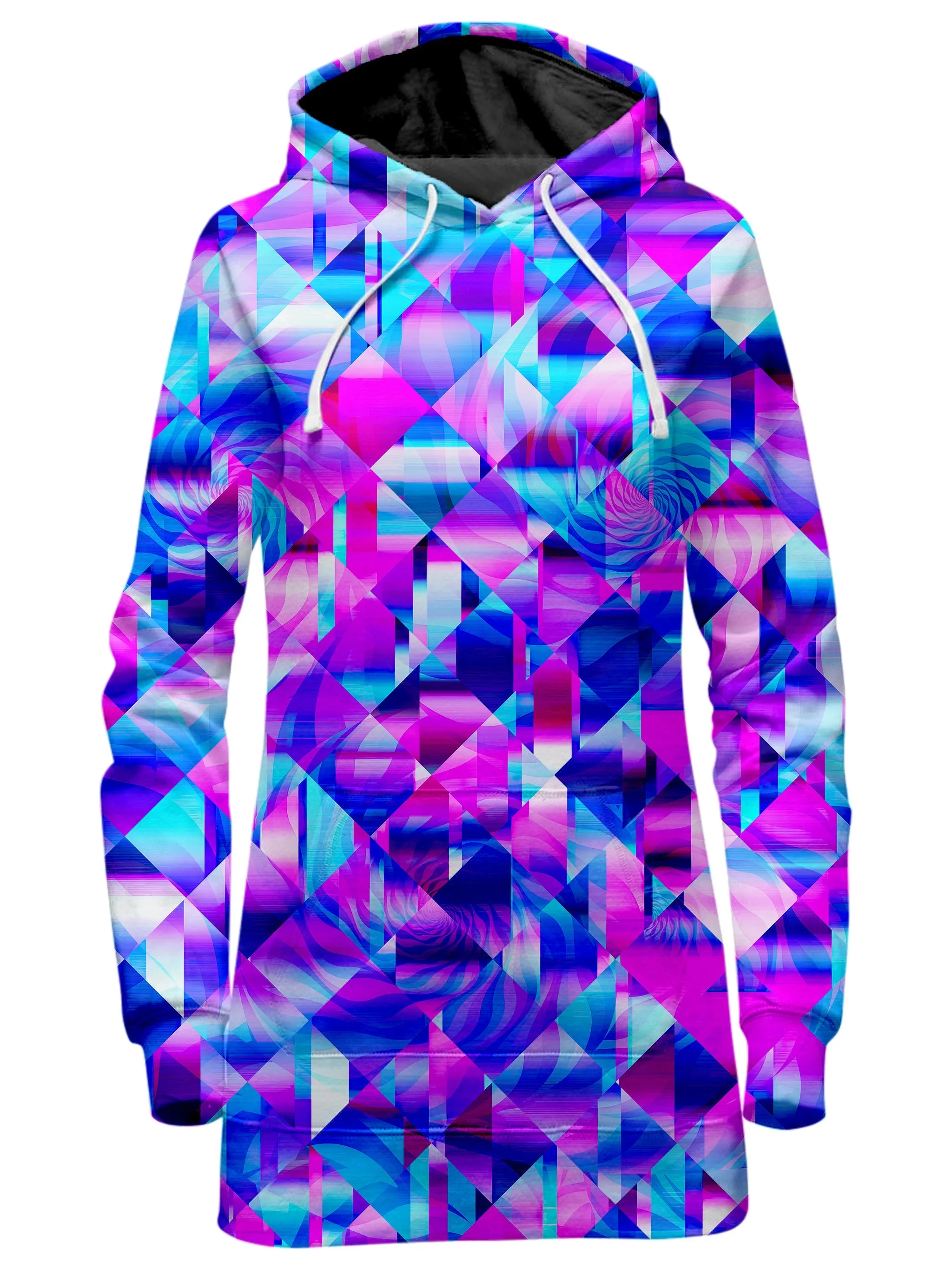 Blossom Trippy Hoodie Dress