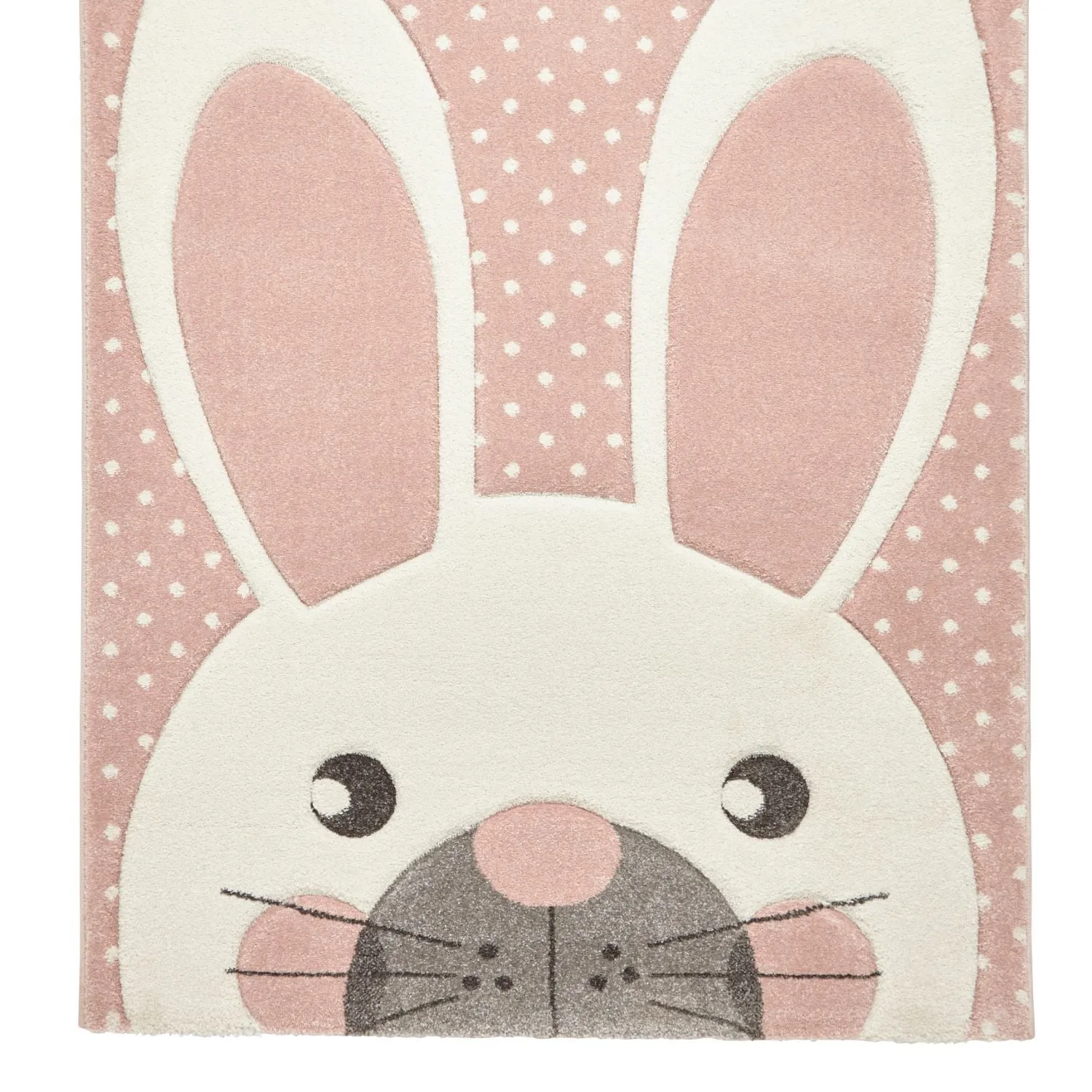 Brooklyn Pink Rabbit 20341 Kids Rug