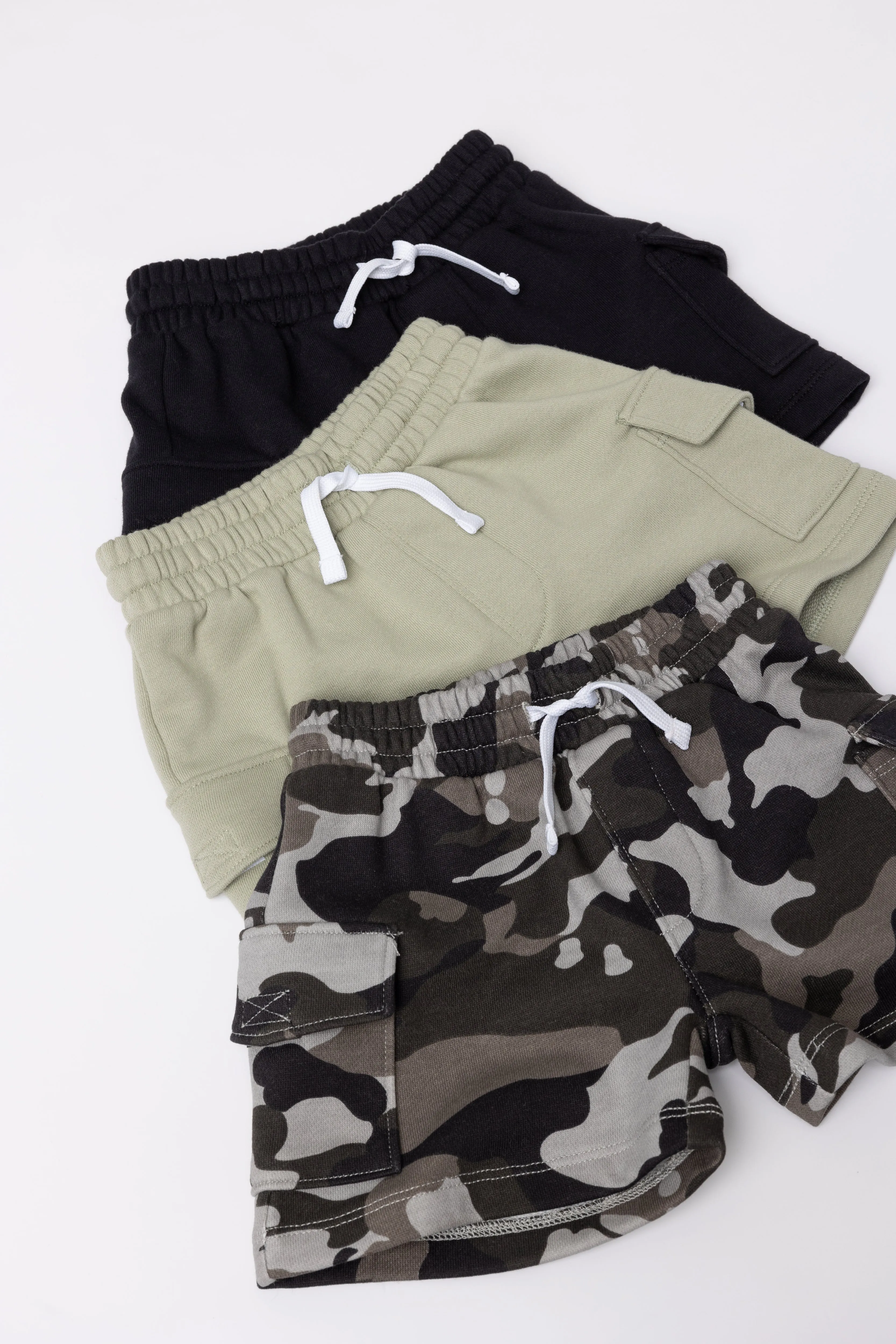 Cargo Sweatshort - Camo