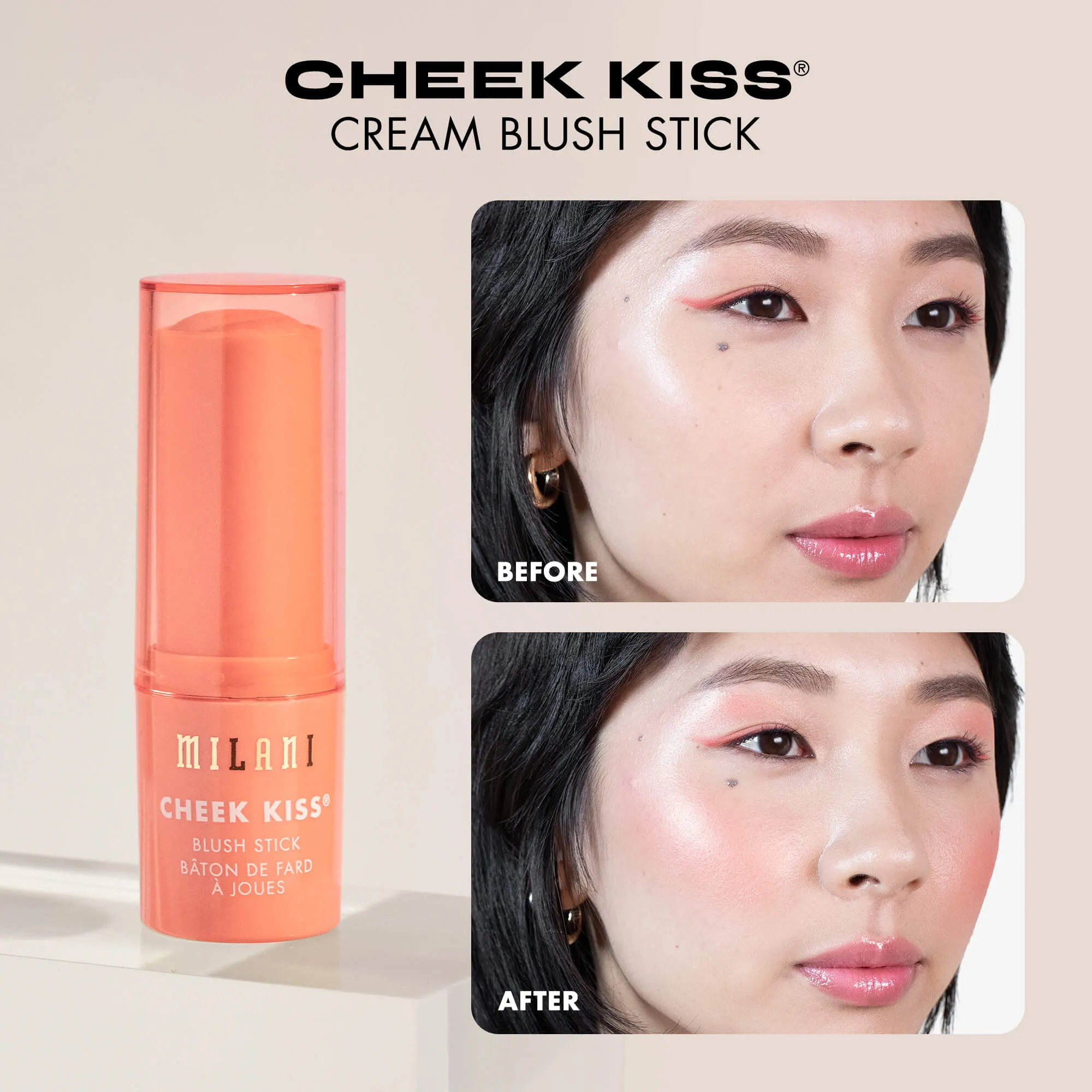 Cheek Kiss Blush Stick in Luminoso