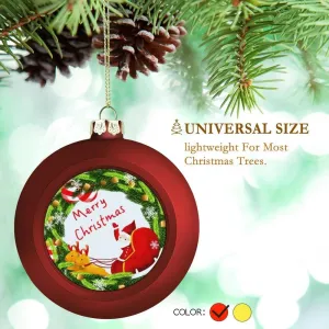 Christmas Balls Merry Christmas Ornaments Xmas Tree Decorations