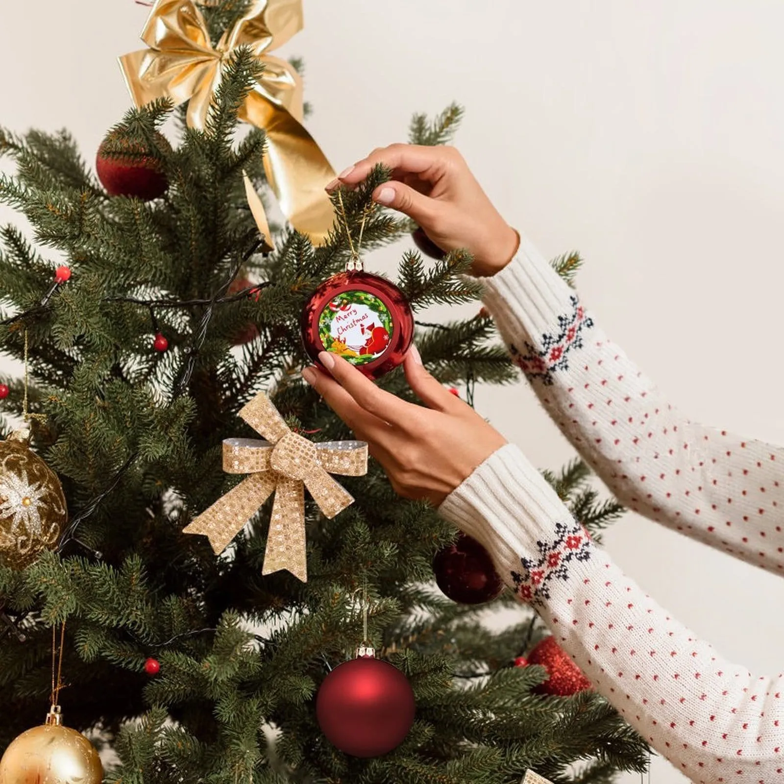 Christmas Balls Merry Christmas Ornaments Xmas Tree Decorations