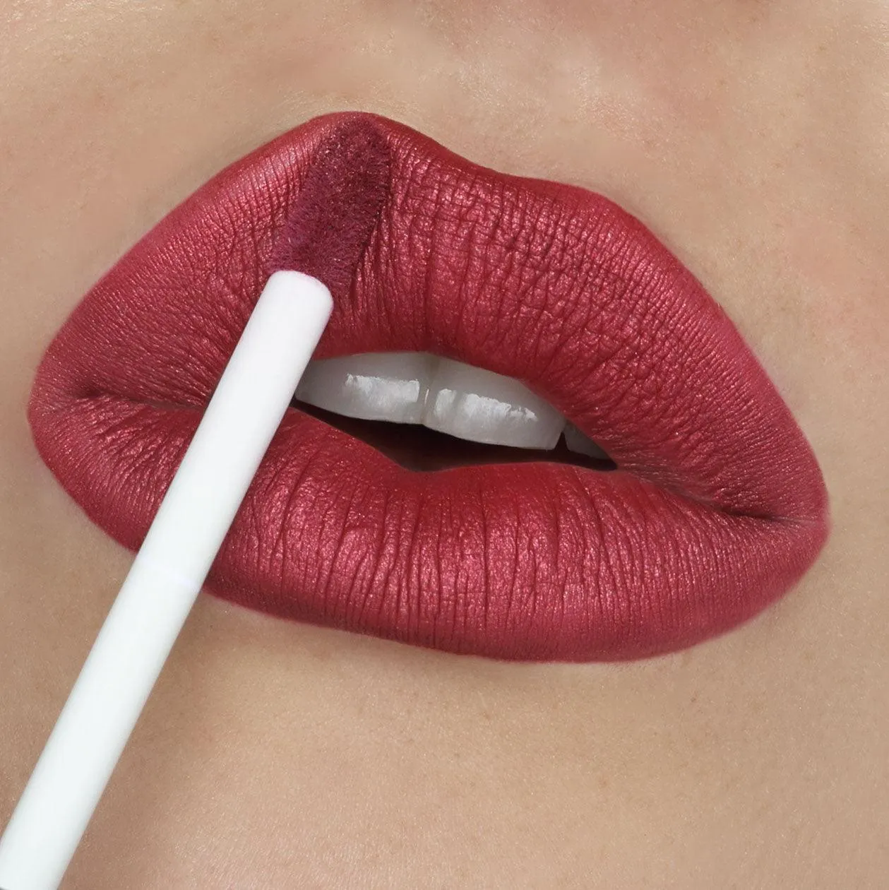 Cocktail Hour | A Frosted Pomegranate Liquid Lipstick