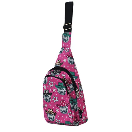 Disco Cowgirl NGIL Large Sling Backpack