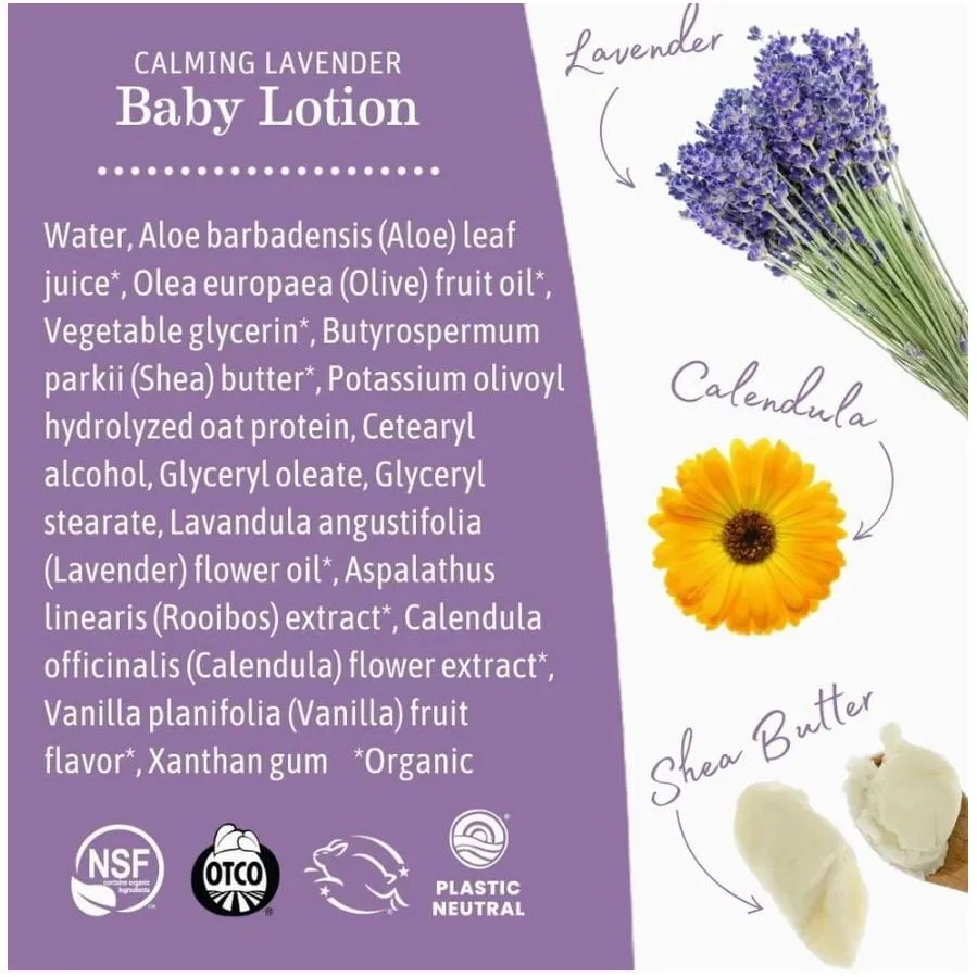 Earth Mama Organics - Calming Lavender Baby Lotion