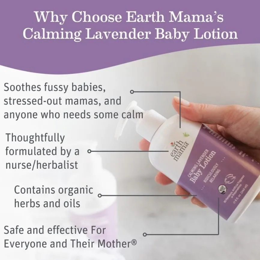 Earth Mama Organics - Calming Lavender Baby Lotion