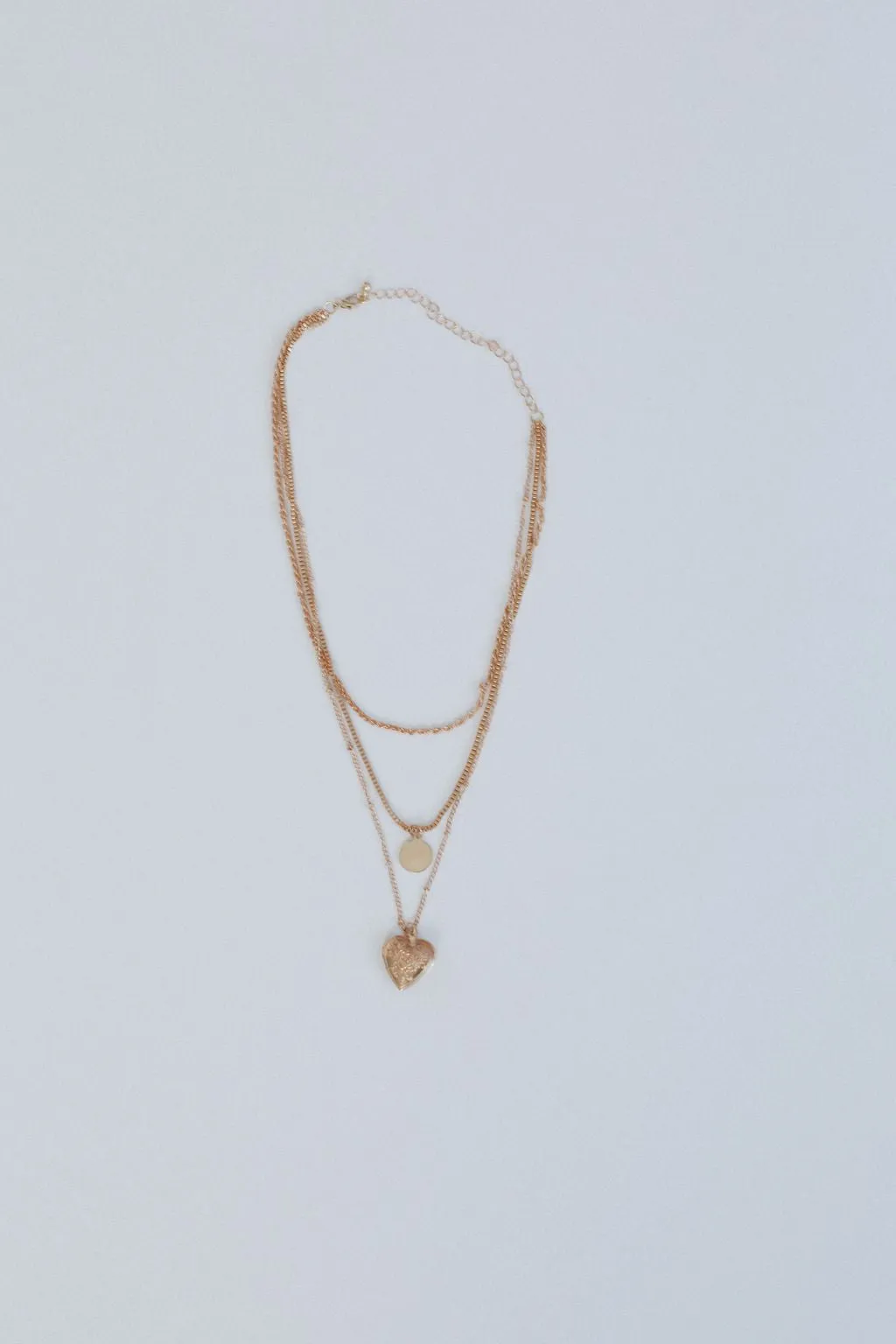 Eternal Love Locket Necklace - Gold