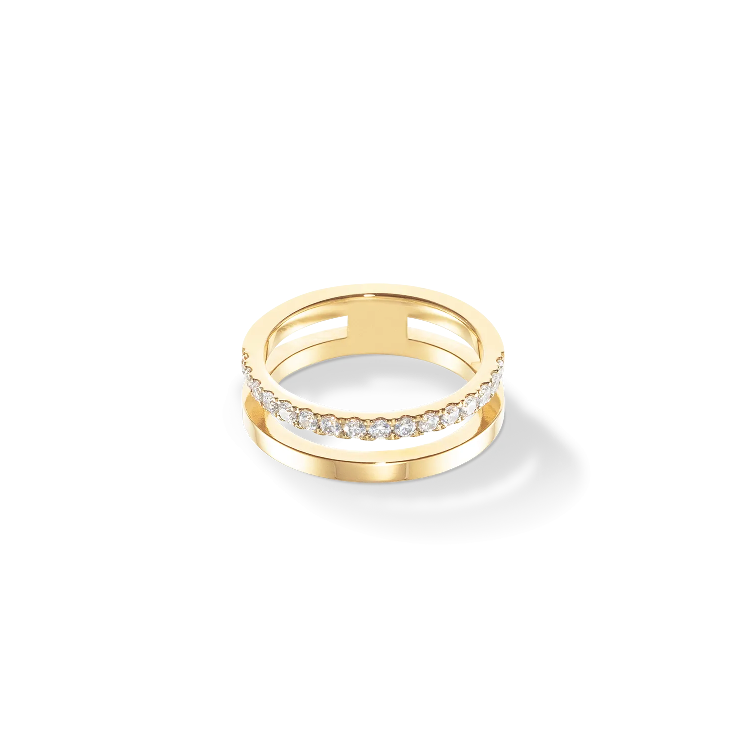 Eternal Unity Ring gold-crystal