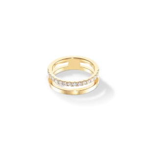 Eternal Unity Ring gold-crystal