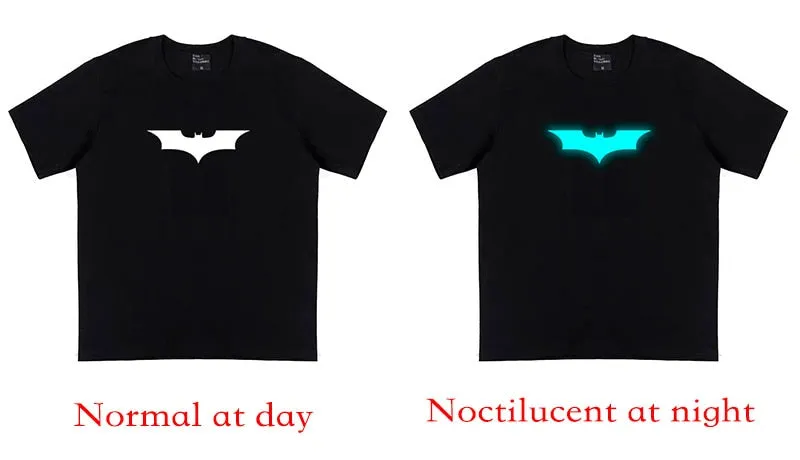 Glow In Dark BATMAN Casual T-Shirt