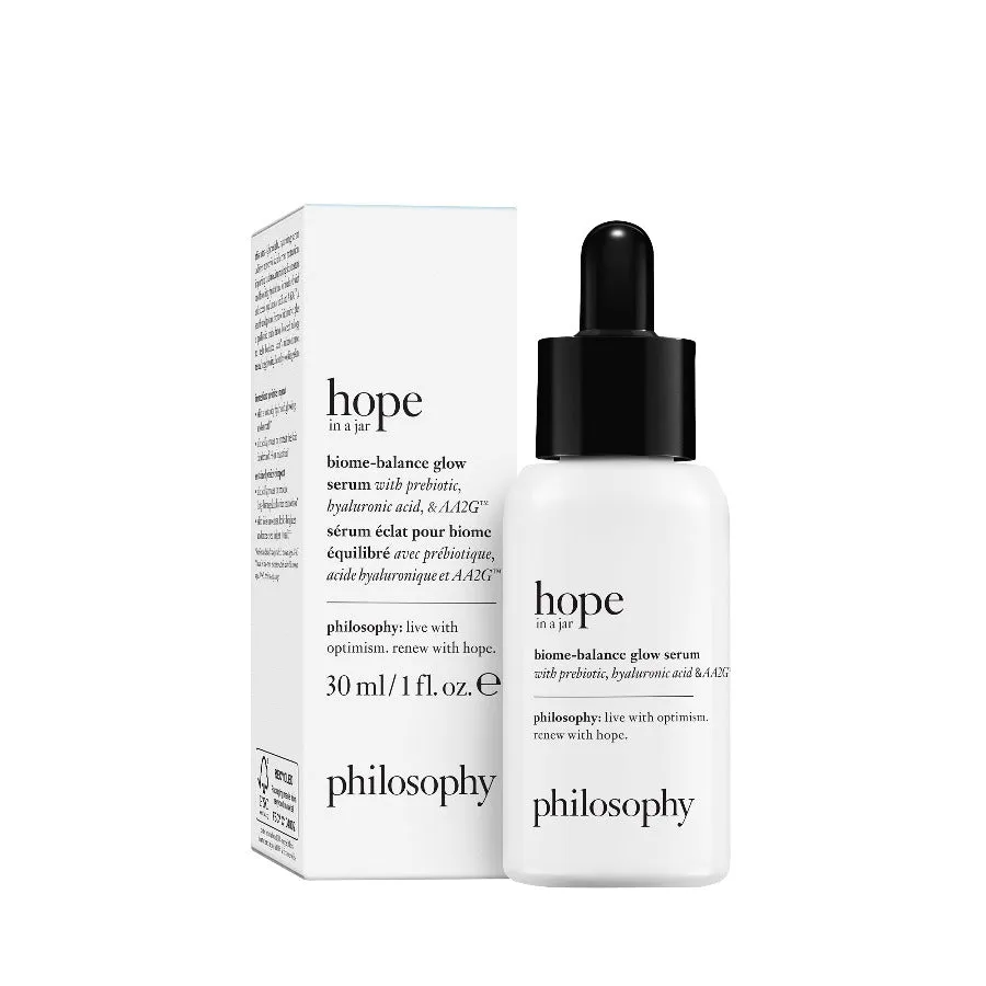 Hope in a jar biome-balance glow serum