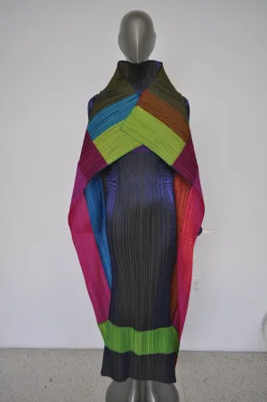 Issey Miyake avant garde pleated dress East meets West