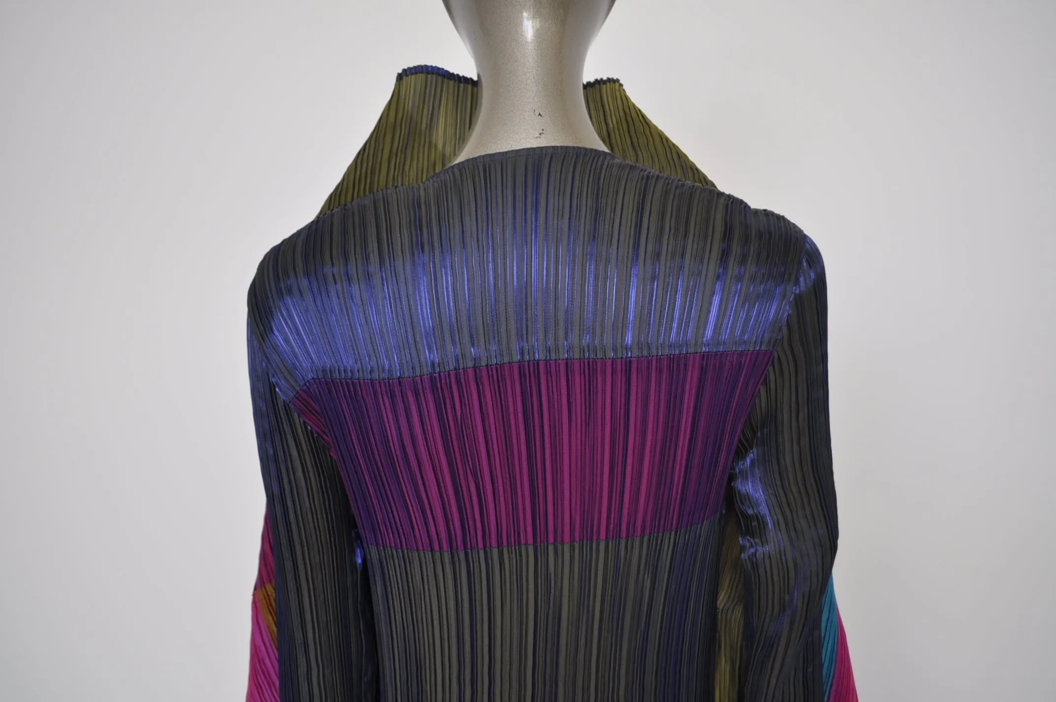 Issey Miyake avant garde pleated dress East meets West