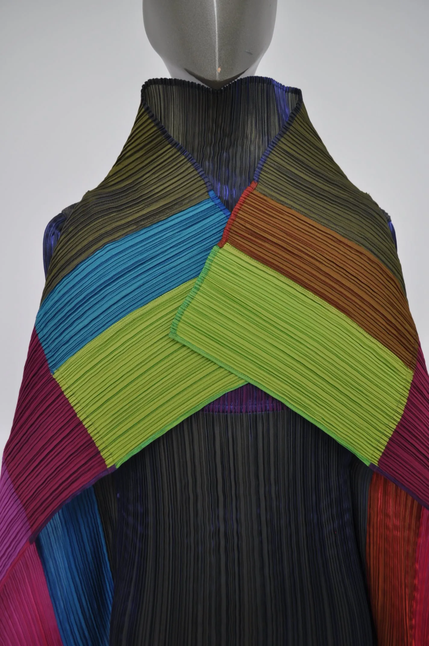 Issey Miyake avant garde pleated dress East meets West