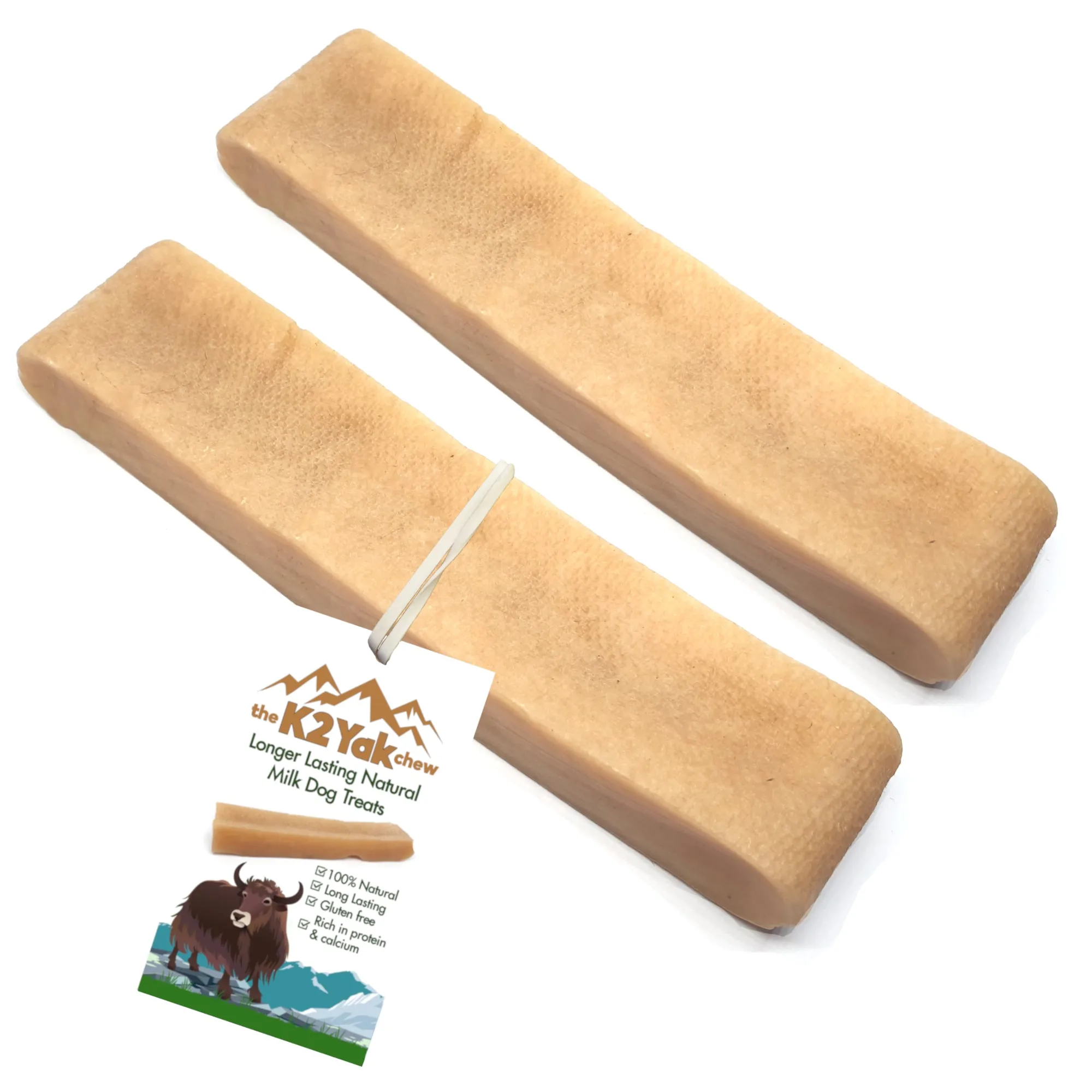 K2 Yak Chews Long Lasting Natural Dog Treats X-Large