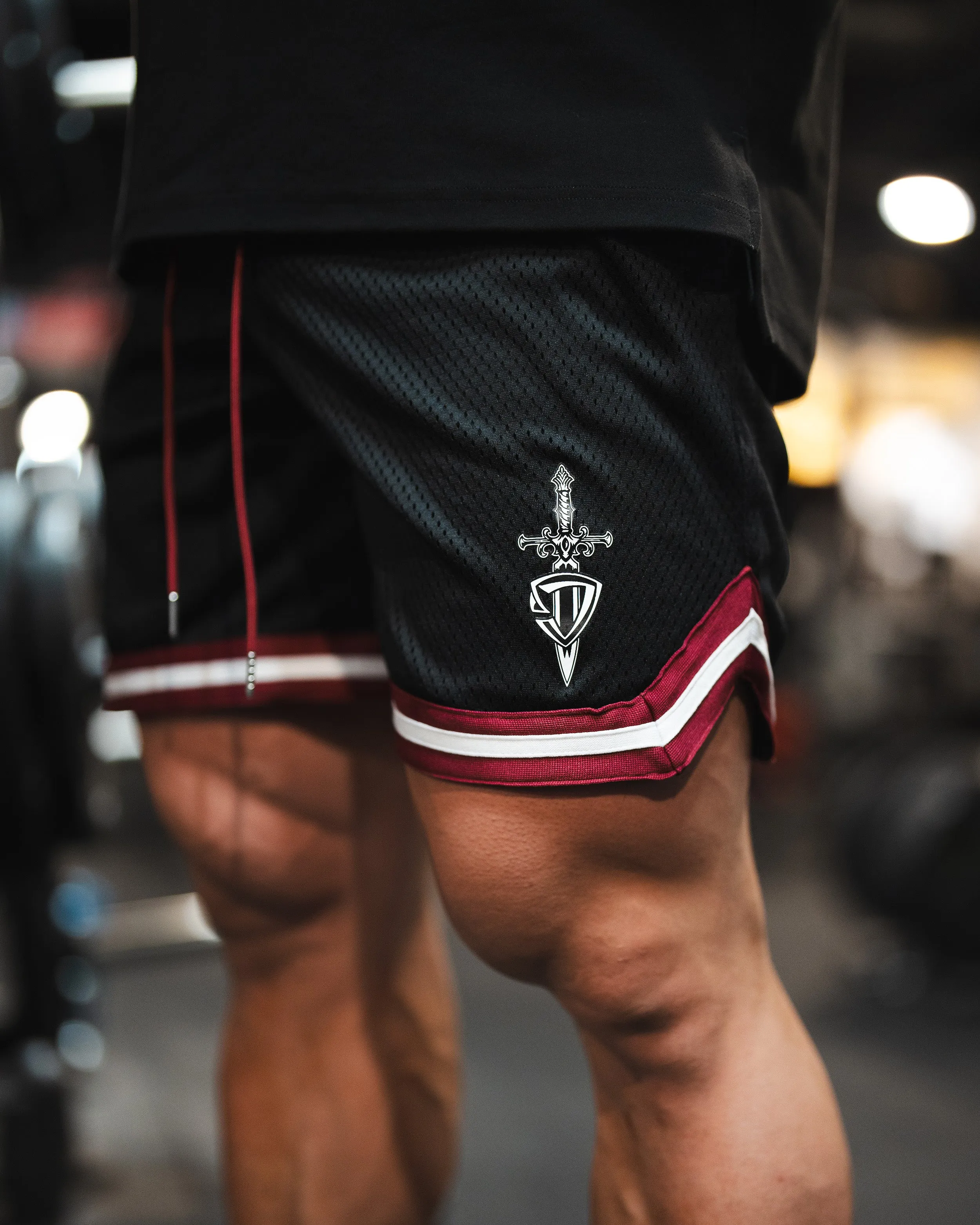 King Arthur Double Mesh Trimmed Shorts