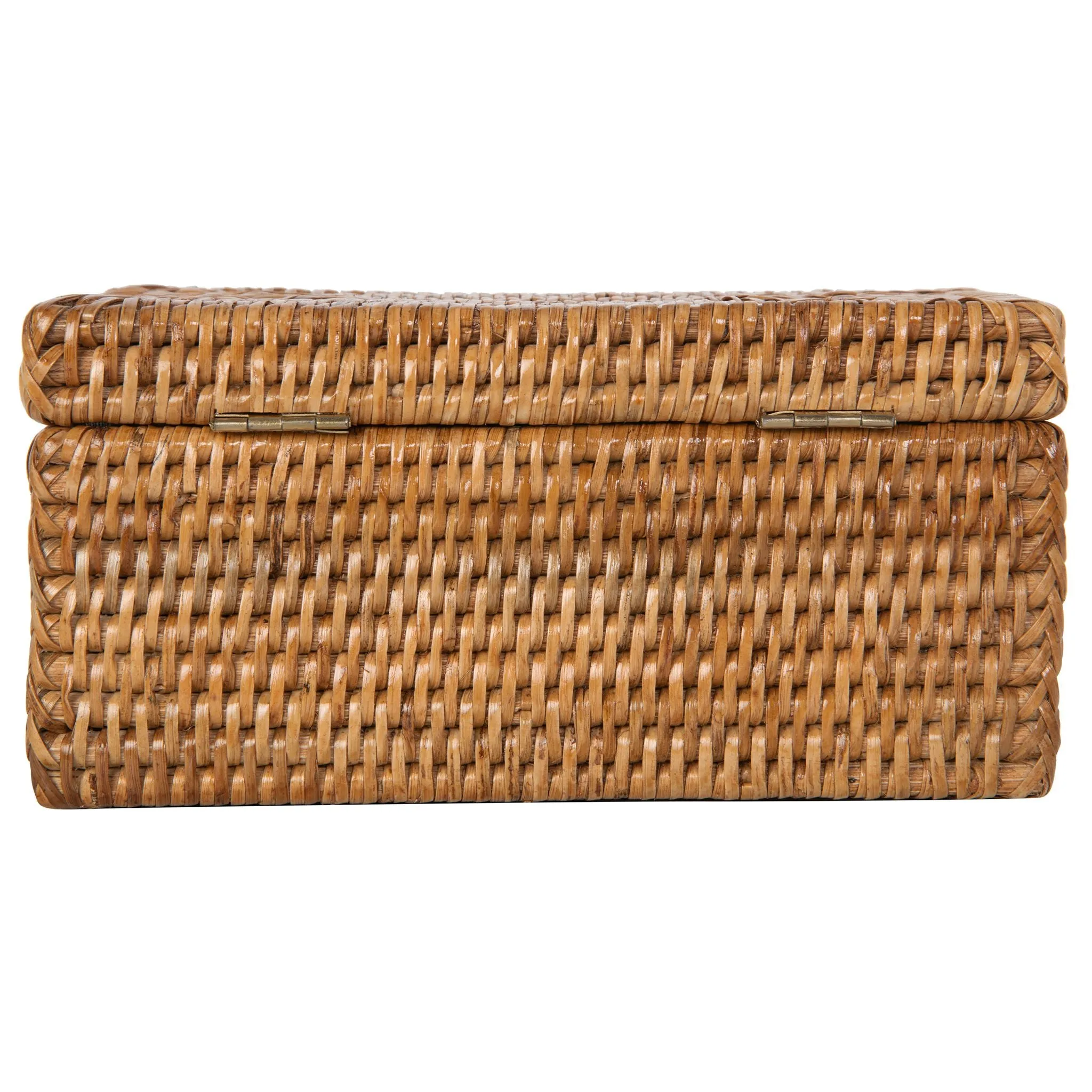 La Jolla Rattan Storage Box for Wet Wipes, Jewelery and More