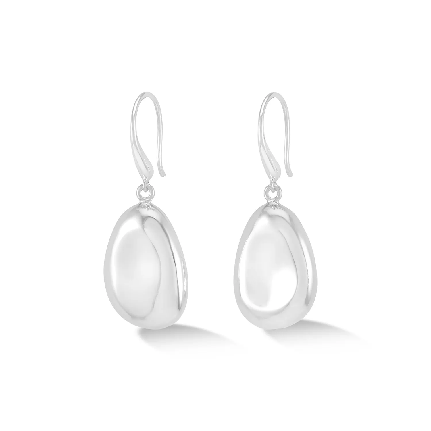 Large Pebble Drop Earrings