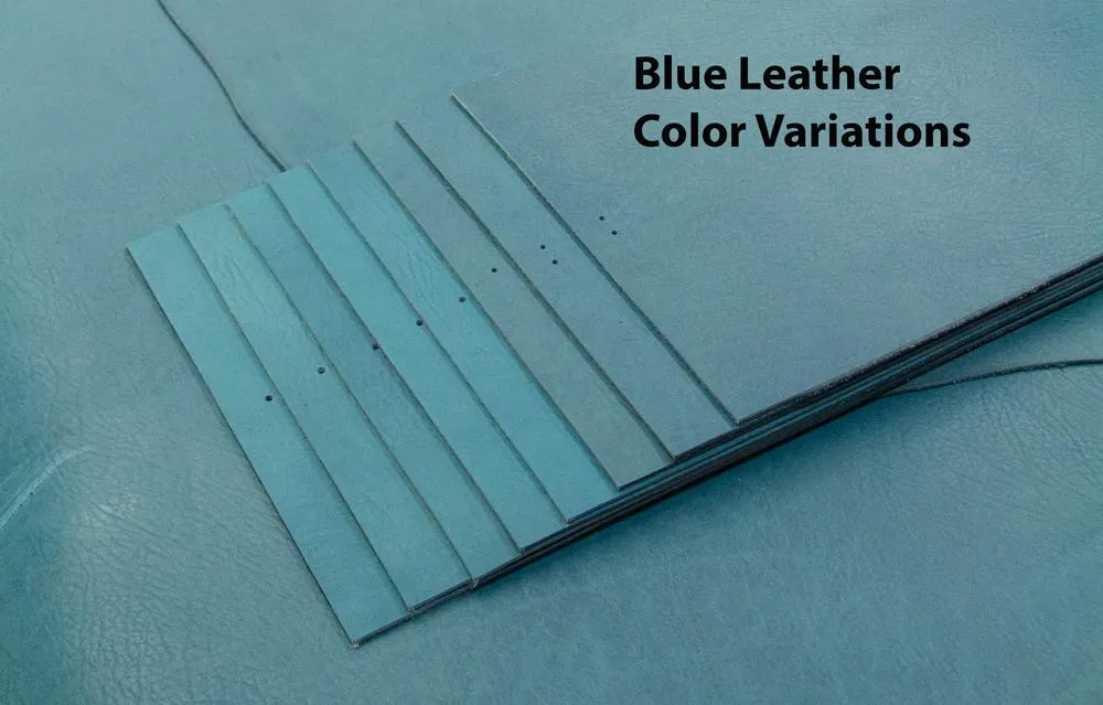 Leather Color Sample Set