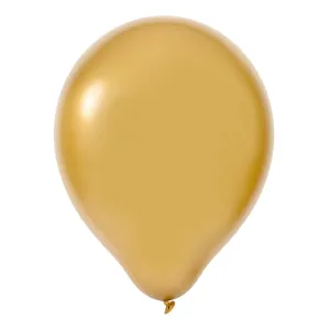 Metallic Gold 36" Jumbo Chrome Latex Balloons | 2 pcs