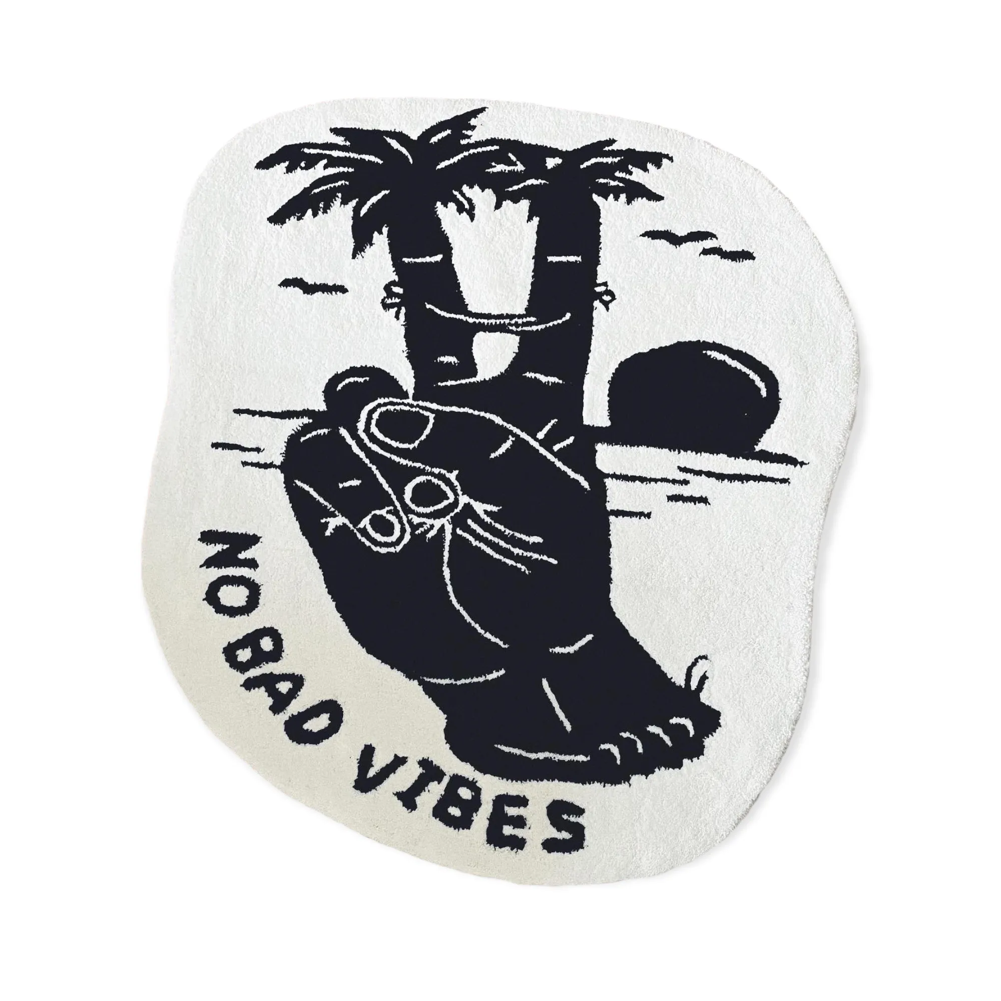 No Bad Vibes Hand Tufted Rug