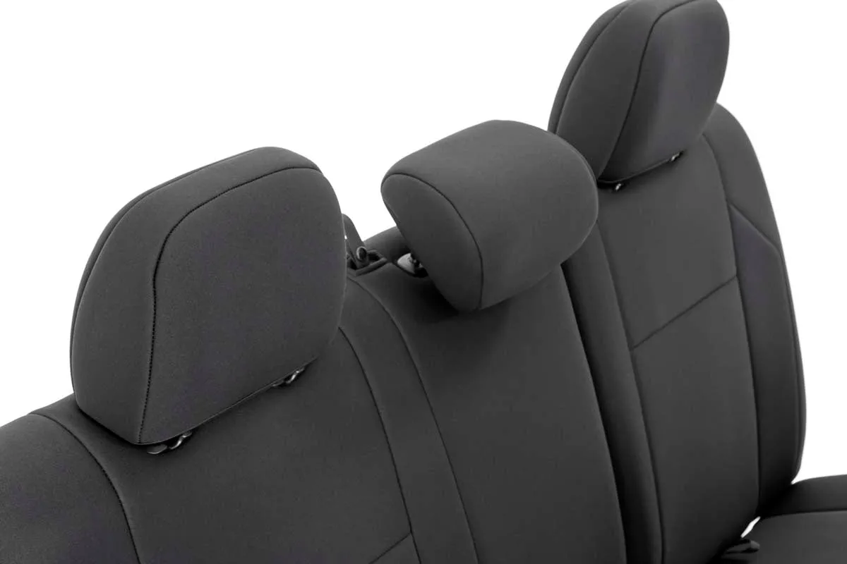 Seat Covers | FR & RR | Crew Cab | Toyota Tacoma 2WD/4WD | 2016-2022