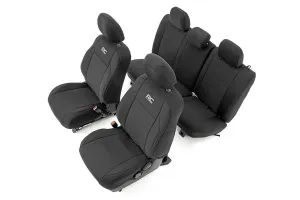 Seat Covers | FR & RR | Crew Cab | Toyota Tacoma 2WD/4WD | 2016-2022