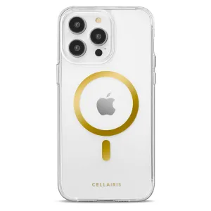 Showcase Halo - iPhone 15 Pro Gold w/ MagSafe Case