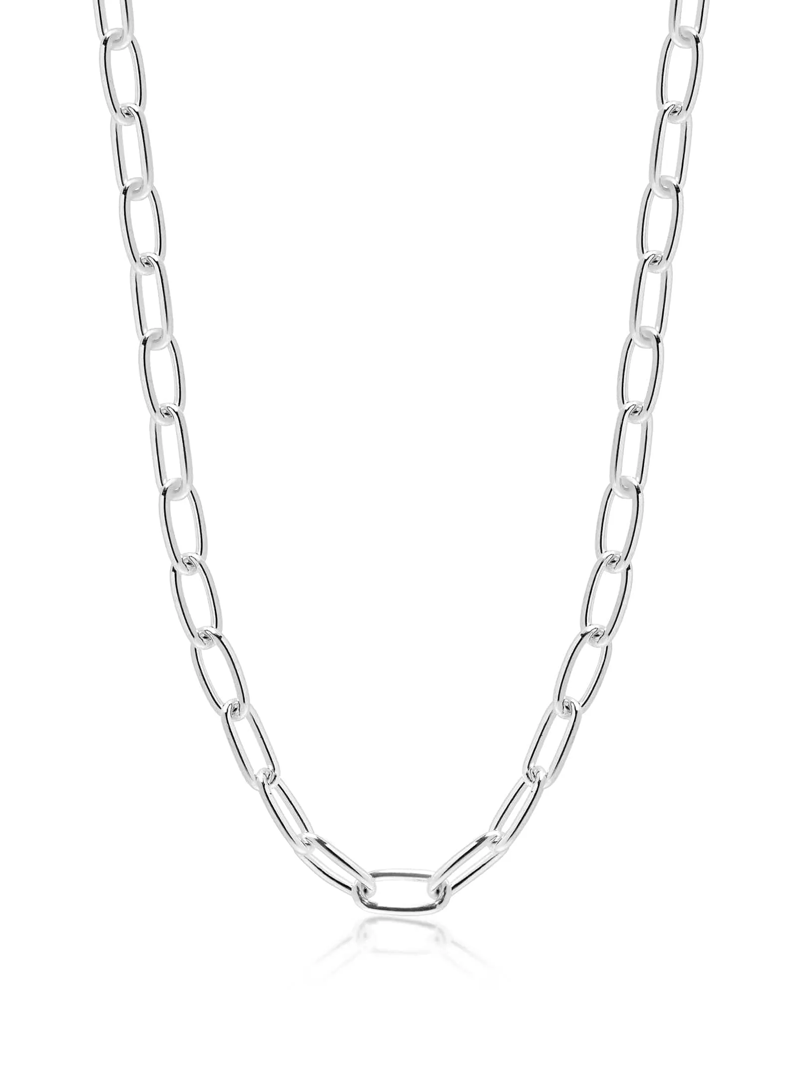 Sterling Silver Paperclip Chain