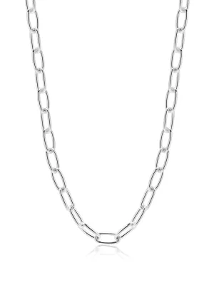 Sterling Silver Paperclip Chain