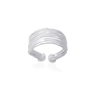 Vama | Elnora Ring | Metal-Sterling Silver | Finish-Matt